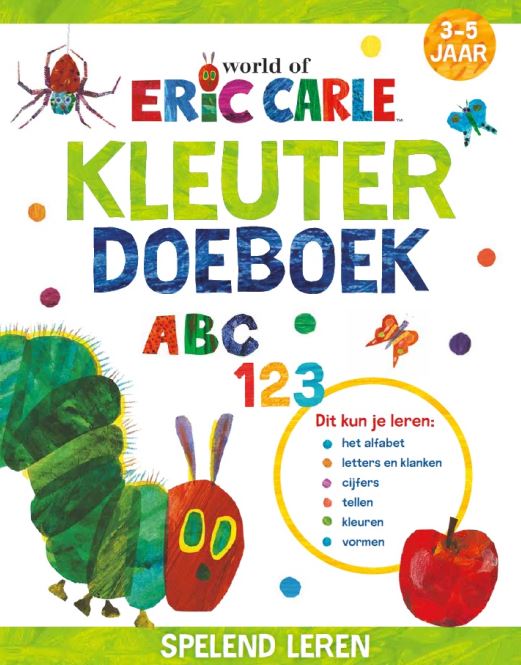 E Carle Kleuterdoeboek Cover