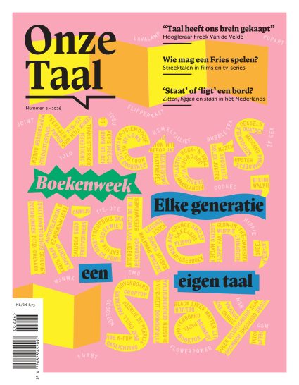 02 Onze Taal Maart Aprilnummer 2026 Cover